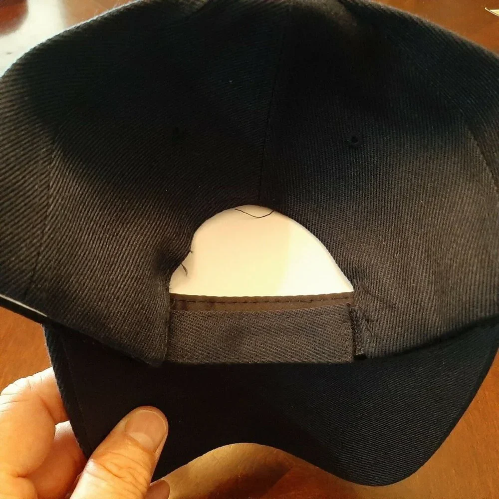 U.S. Army Veteran Hat Embroidered Navy Blue Ball B